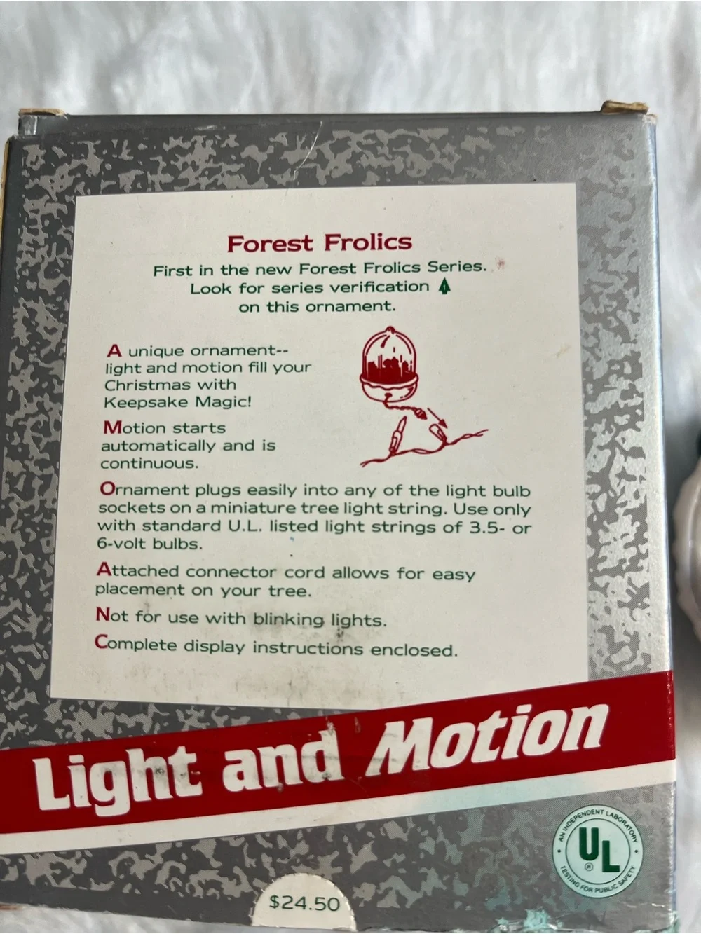 Forest Frolics Holiday Snow Globe